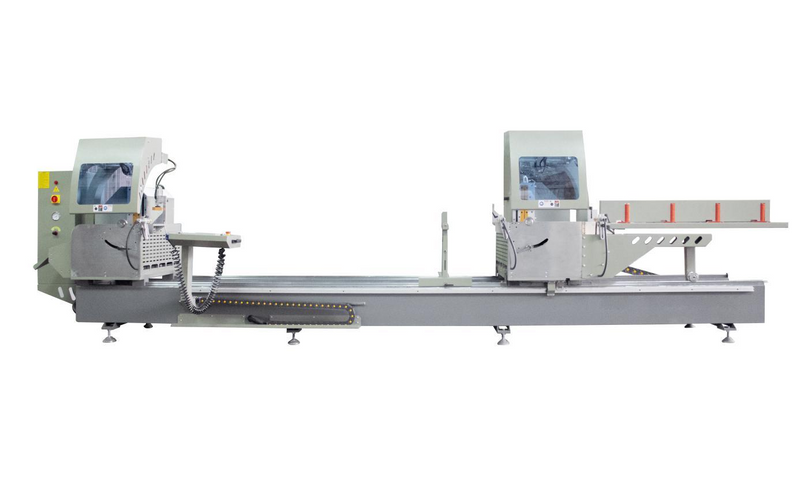CNC الزاوية التعسفية المنشار مزدوج الرأس